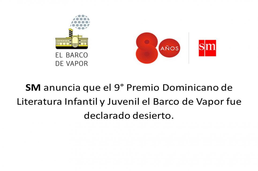 9° Premio Dominicano de Literatura Infantil y Juvenil el Barco de Vapor