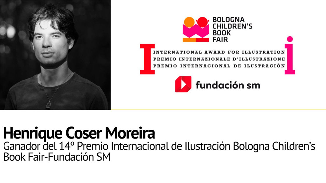 El brasileño Henrique Coser Moreira, ganador del 14º Premio Internacional de Ilustración Bologna Children’s Book Fair-Fundación SM