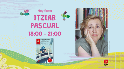 Itziar Pascual en la Feria del Libro de Madrid