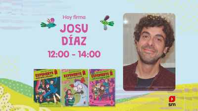 Josu Díaz en la Feria del Libro de Madrid