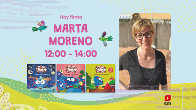 Marta Moreno en la Feria del Libro de Madrid