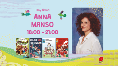 Anna Manso en la Feria del Libro de Madrid