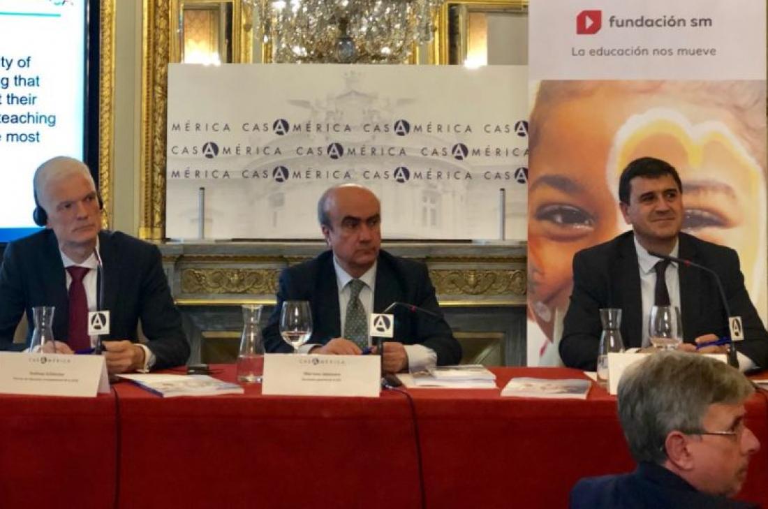 La Fundación SM y la OCDE presentan "Docentes en Iberoamérica. Análisis PISA y TALIS"