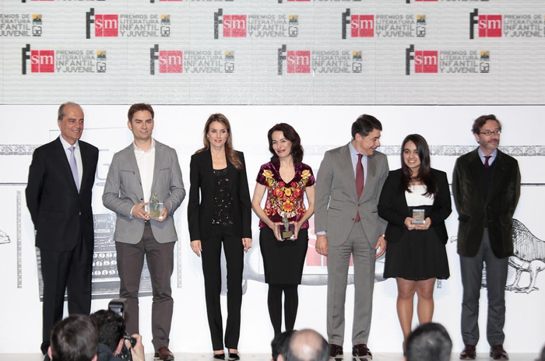 S.A.R. la Princesa de Asturias hace entrega de los Premios de Literatura Infantil y Juvenil de la Fundación SM 2013