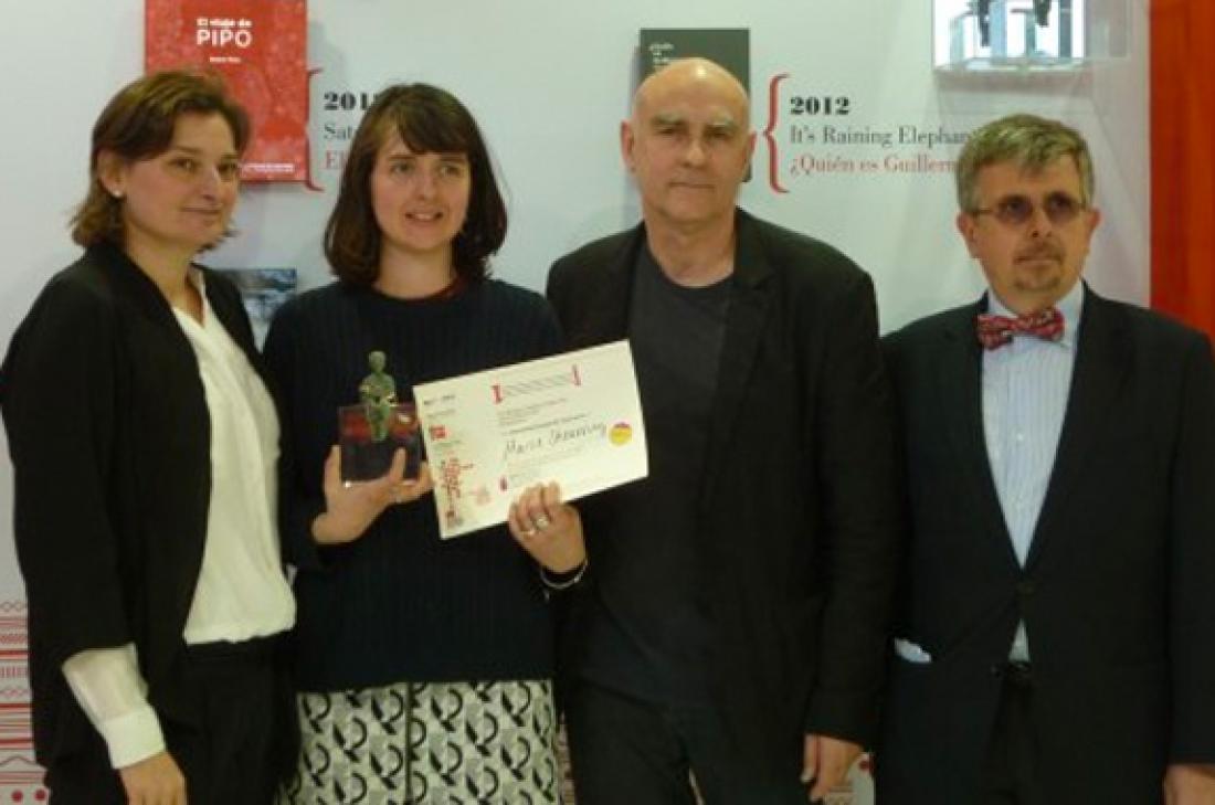 La británica Maisie Shearring, ganadora del VI Premio Internacional de Ilustración Feria de Bolonia-Fundación SM