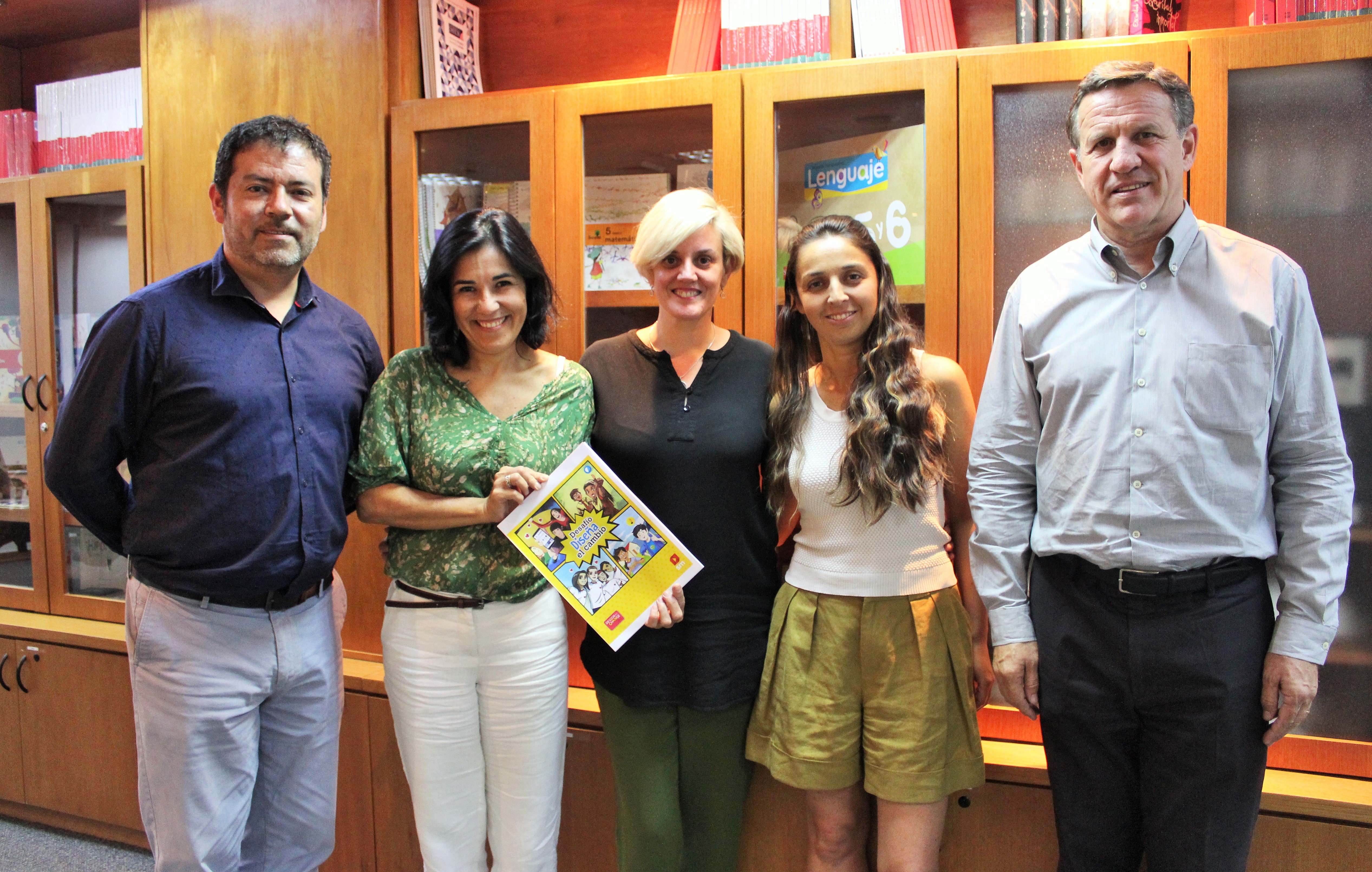 Rafael Gómez; Lucivanda Lima de Freitas, Natalia Allende; Arlette Sandoval; Francisco Tepper.