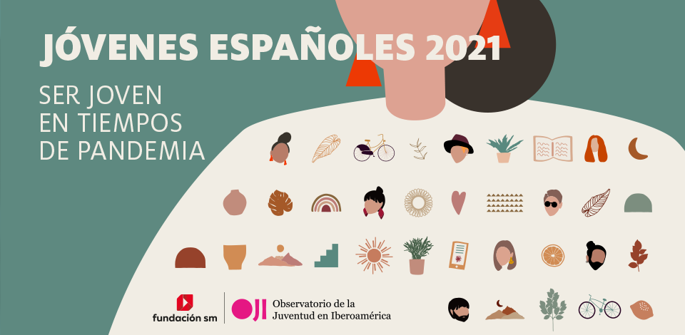 Cabecera informe Jóvenes españoles 2021 de la Fundación SM