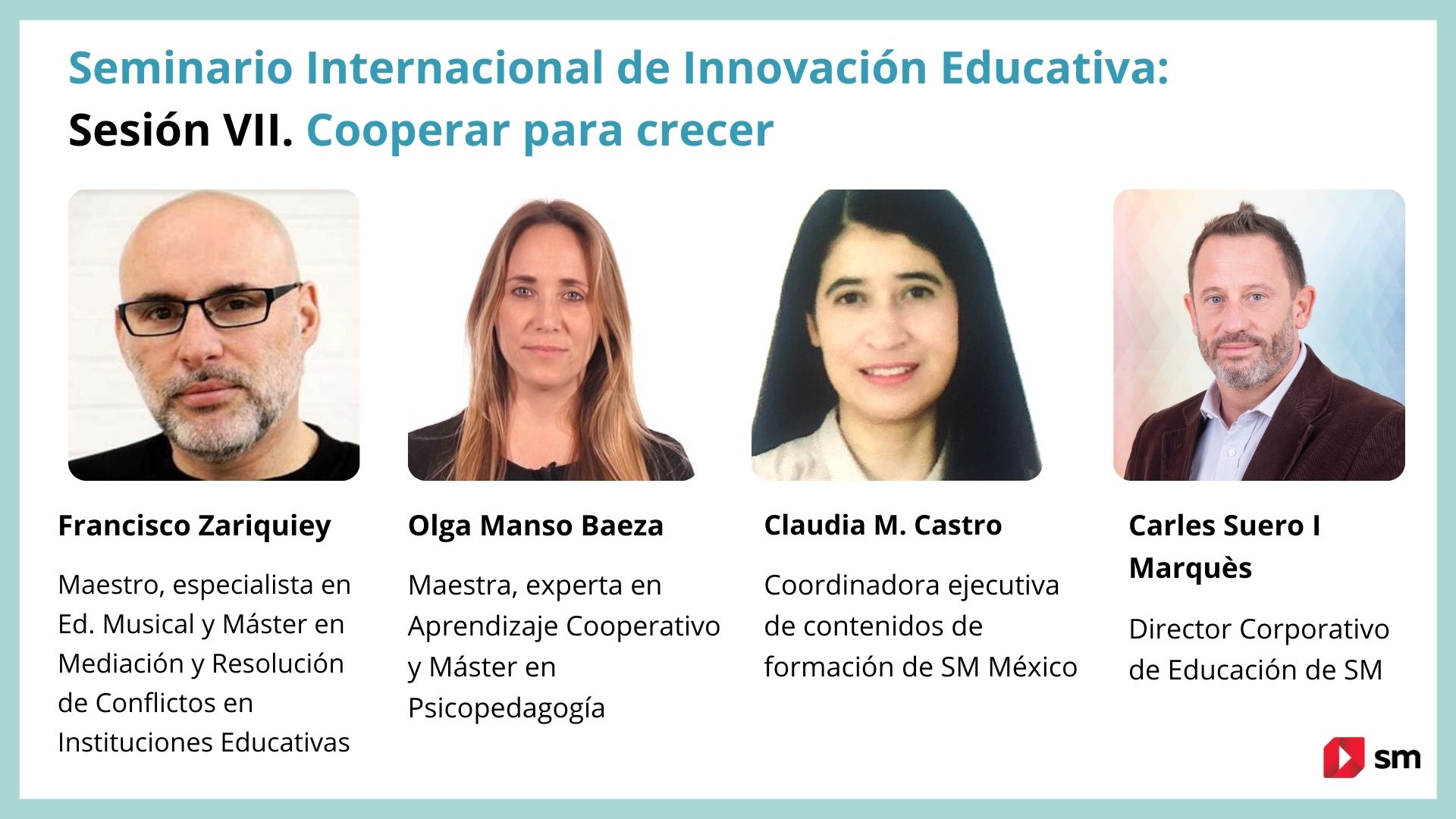 Seminario Internacional de Innovación Educativa sobre Cooperar para crecer